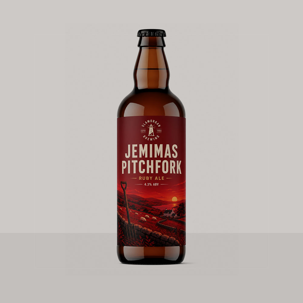 Jemima's Pitchfork — Ruby ale